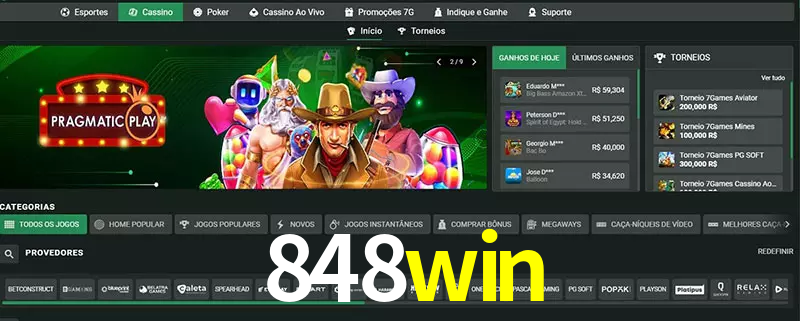 cassino 848win